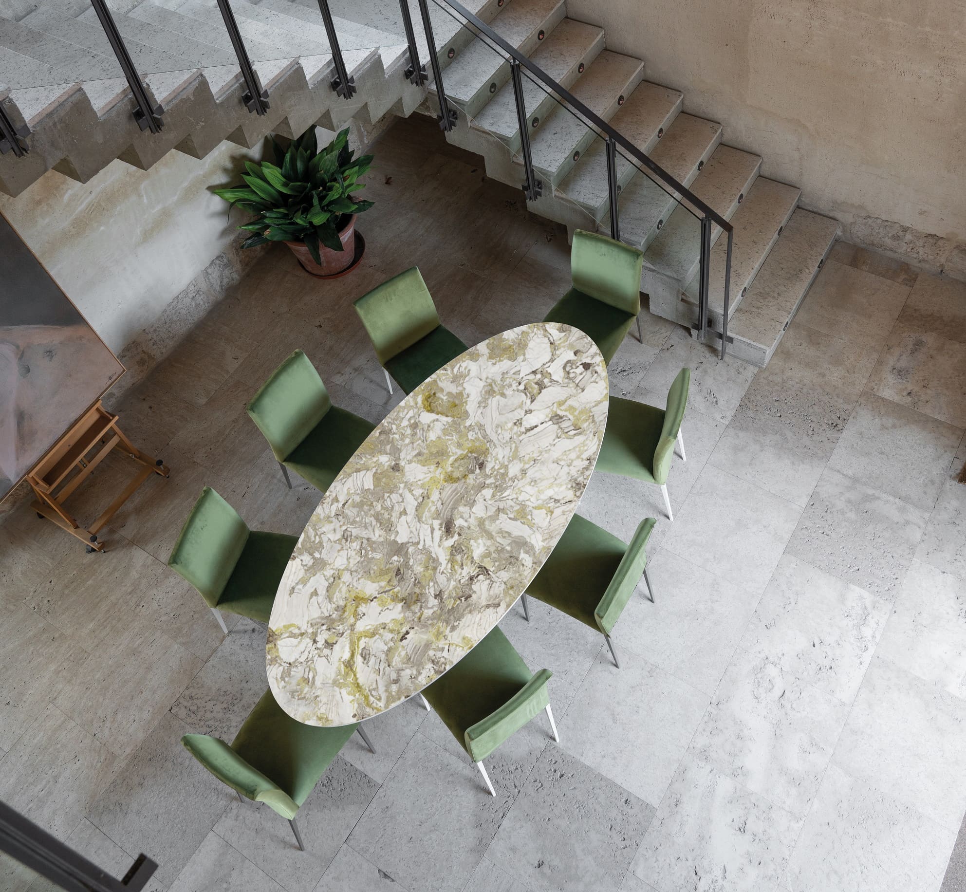 Mesa comedor Carcassonne Oval Pure designs - Imagen 2