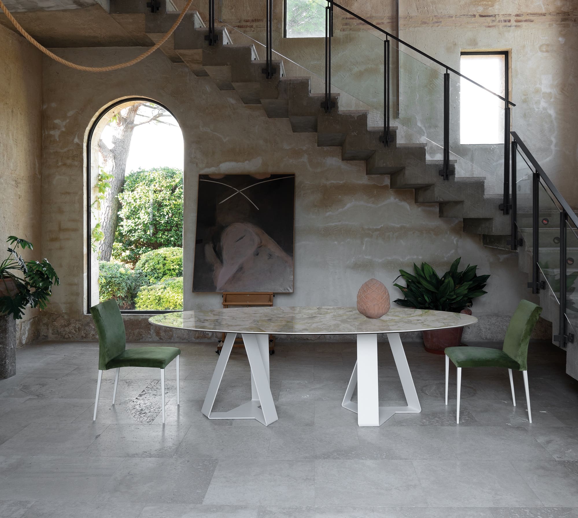 Mesa comedor Carcassonne Oval Pure designs - Imagen 3