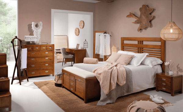 Mueble de estilo rústico, composición de ambiente 16 disponible en Mobles Álvarez Terrassa