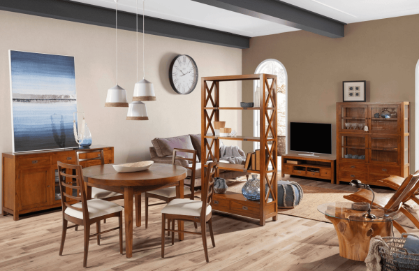 Mueble de estilo rústico, composición de ambiente 21 disponible en Mobles Álvarez Terrassa