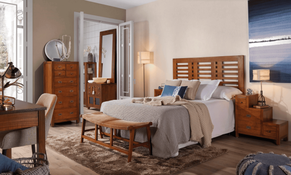 Mueble de estilo rústico, composición de ambiente 34 disponible en Mobles Álvarez Terrassa