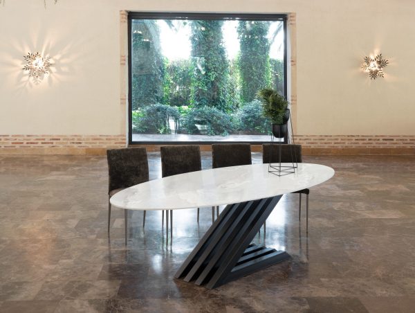 Mesa comedor Zara Oval Pure designs