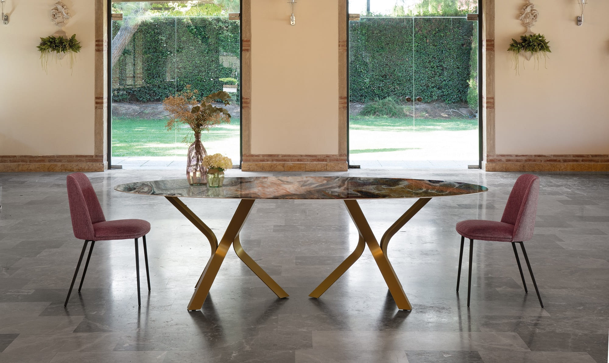Mesa comedor Kron Oval Pure designs - Imagen 2