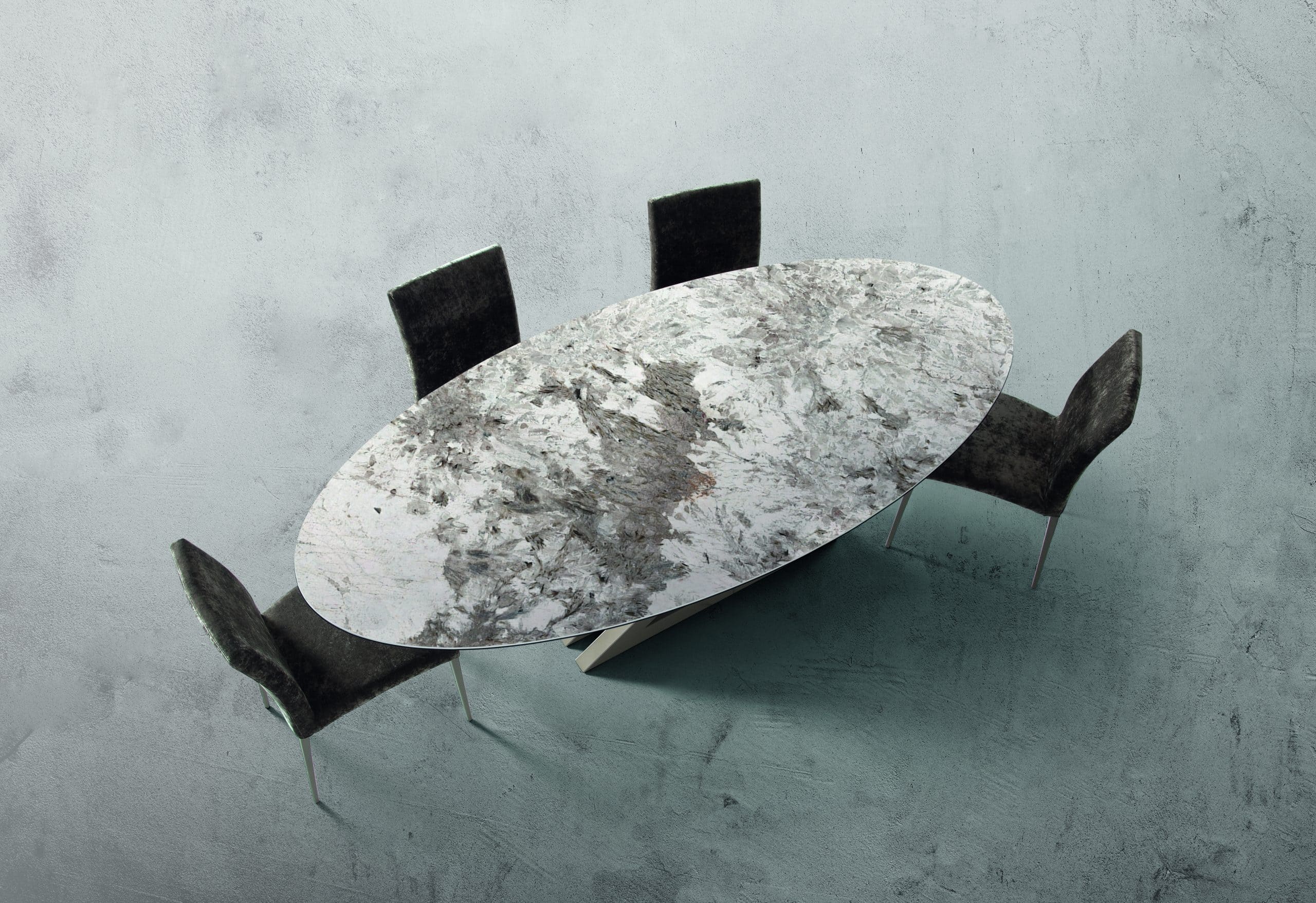Mesa comedor Moon Oval Pure designs - Imagen 2