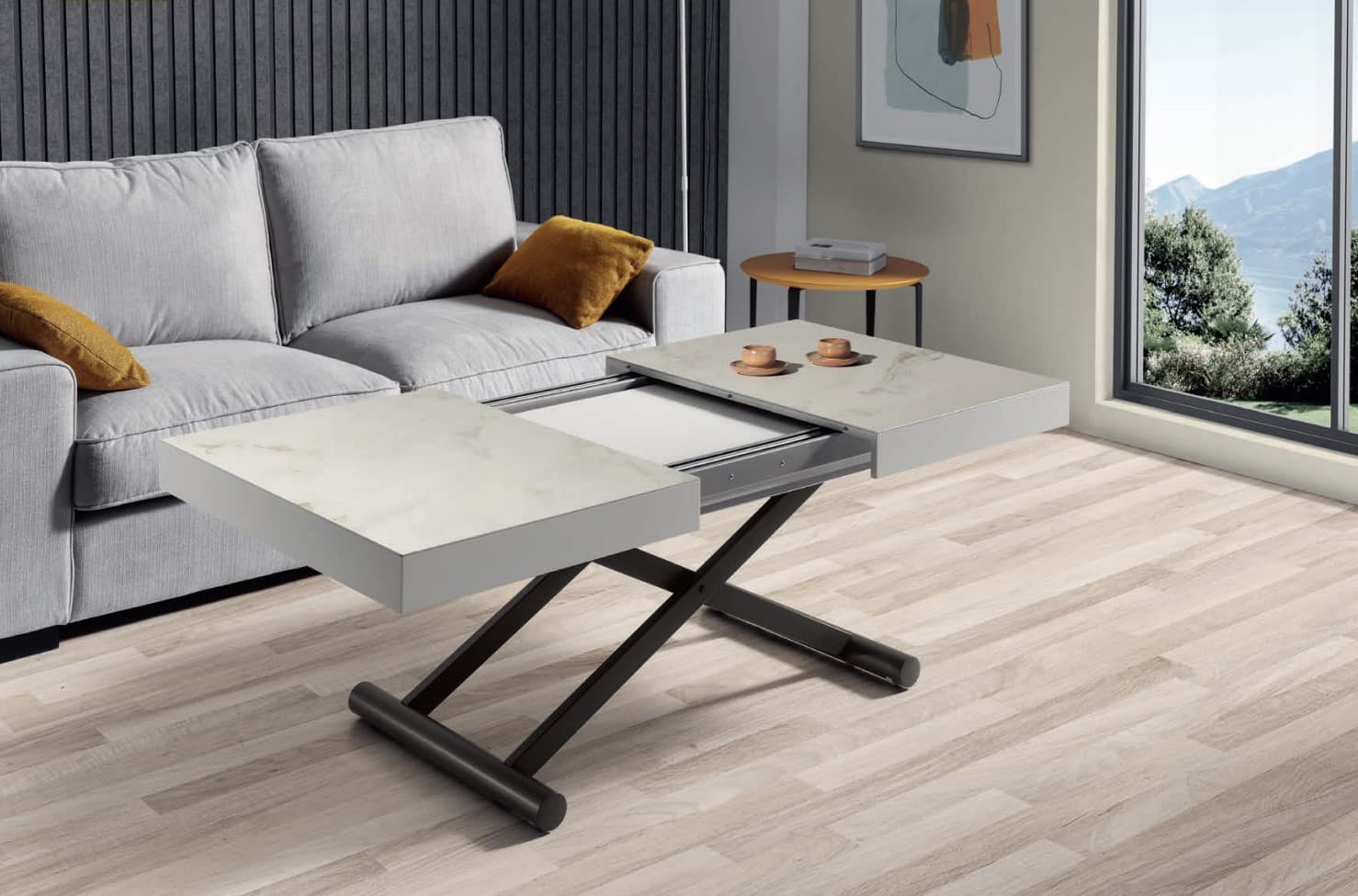 Mesa centro-comedor extensible Activa Indesan - Imagen 3
