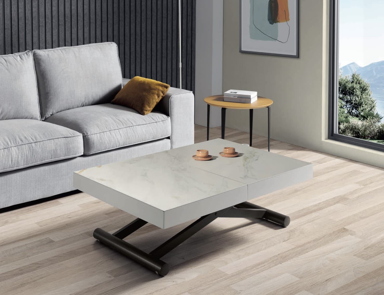 Mesa centro-comedor extensible Activa Indesan - Imagen 4