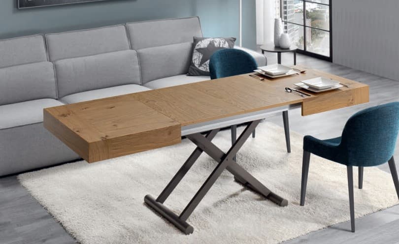 Mesa centro-comedor extensible Activa Indesan - Imagen 6
