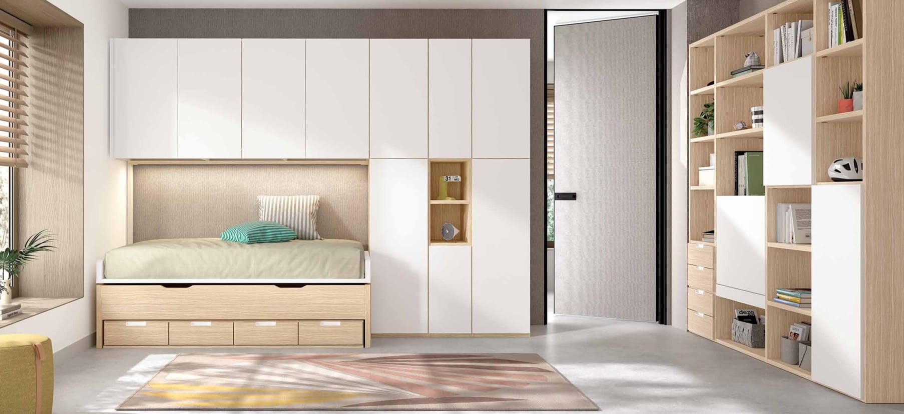 Dormitorio Juvenil compacto Advance 053