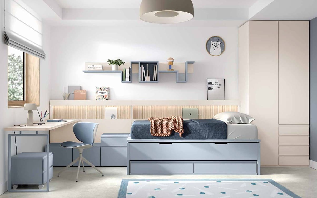 Dormitorio juvenil Compacto Advance 054