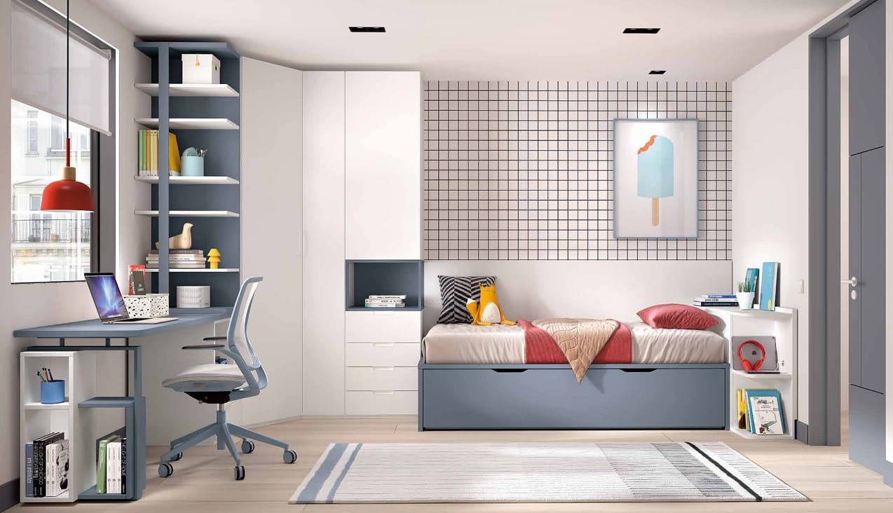 Dormitorio juvenil Compacto Advance 056