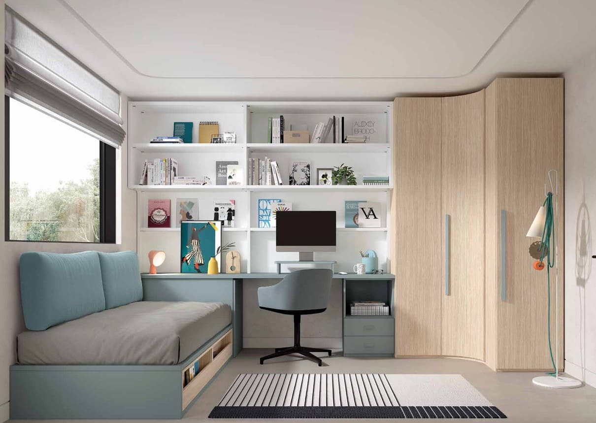 Dormitorio Juvenil Compacto Advance 063