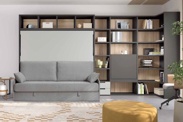 Habitación juvenil a medida modelo adv66, vista 1 disponible en Mobles Álvarez Terrassa