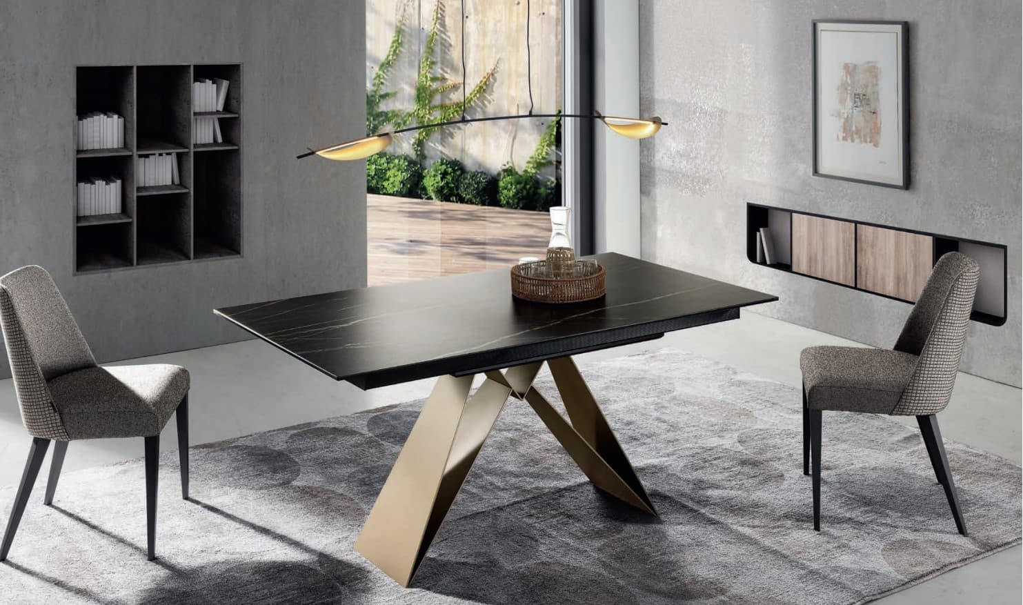 Mesa comedor extensible Anas