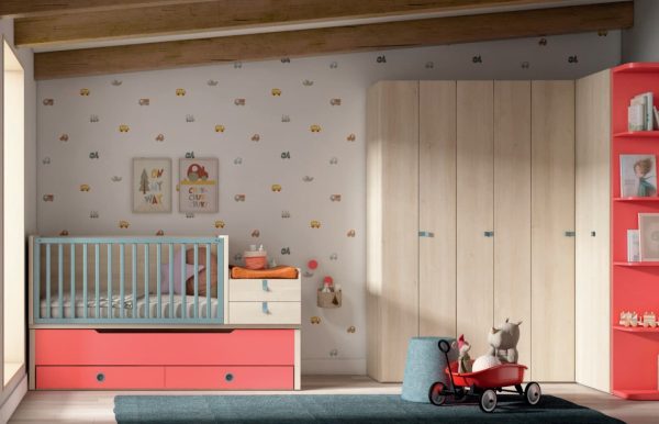Cuna Convertible Bi-cama plus ROS