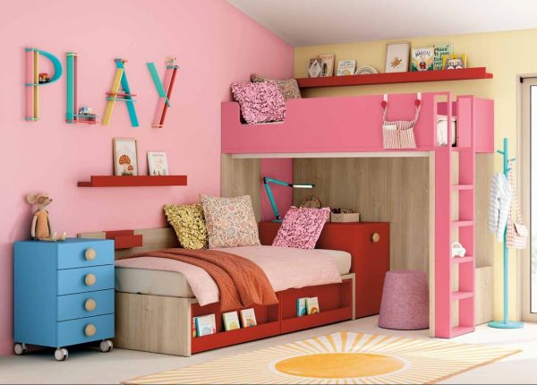 Dormitorio Juvenil Delulu 44 ROS