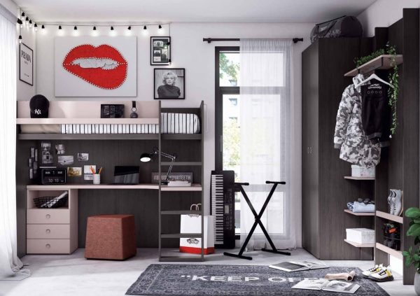 Dormitorio Juvenil Delulu 49 ROS