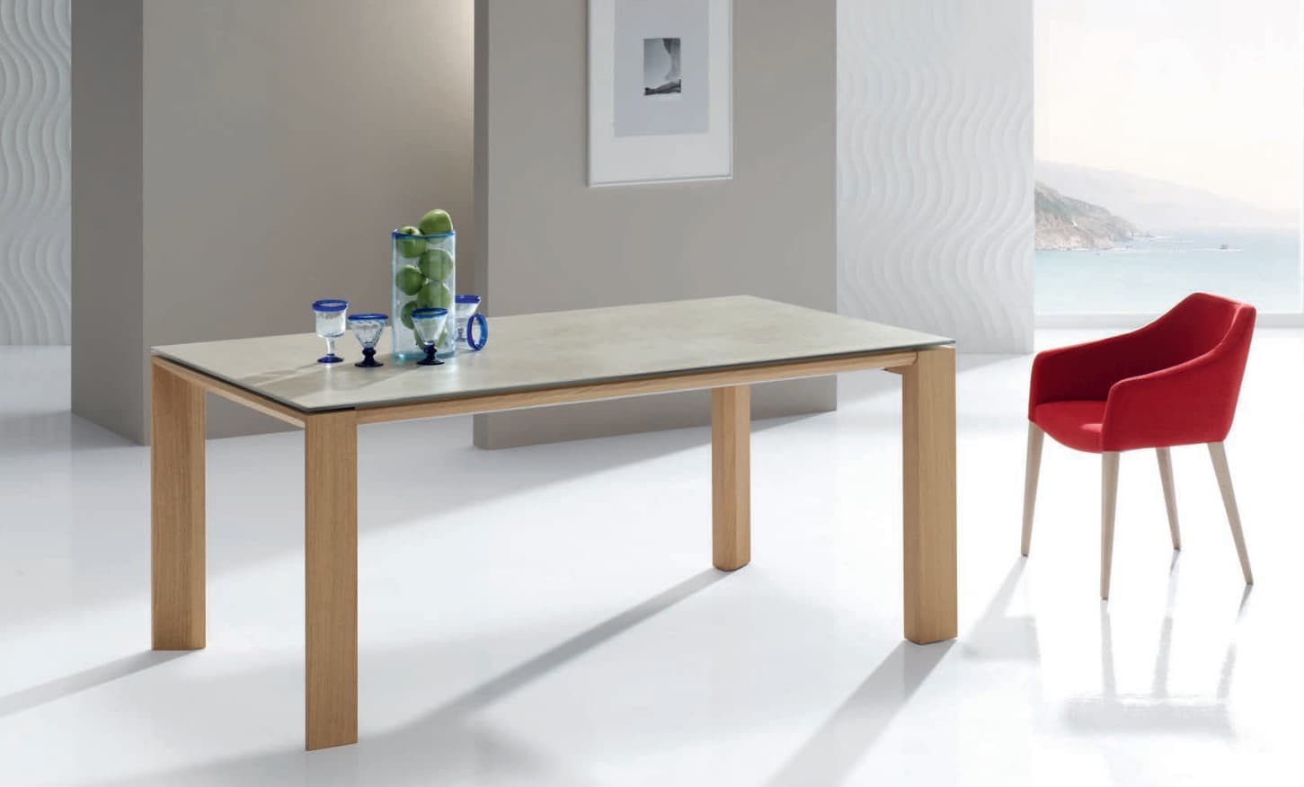Mesa comedor extensible Eco Indesan - Imagen 5