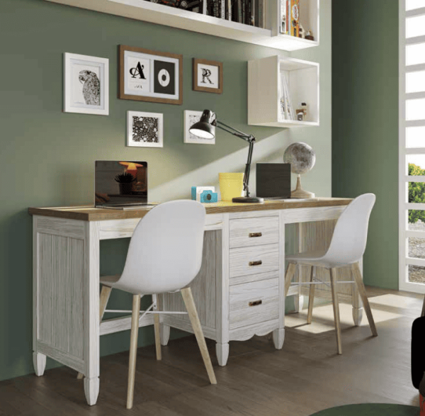 Escritorio desmontable central Amberes Grupo Seys