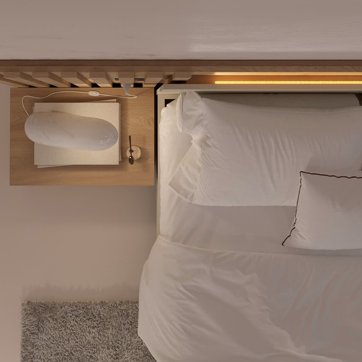 Dormitorio de matrimonio completo Evoque - Imagen 3