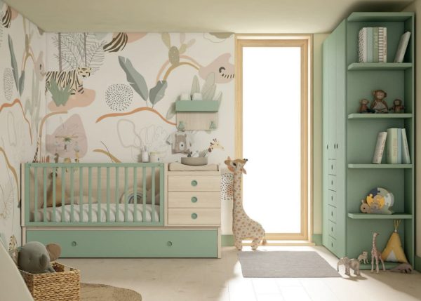 Dormitorio infantil modelo fusion15 disponible en Mobles Álvarez Terrassa