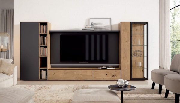 Mueble de salón y comedor modelo loft34 disponible en Mobles Álvarez Terrassa