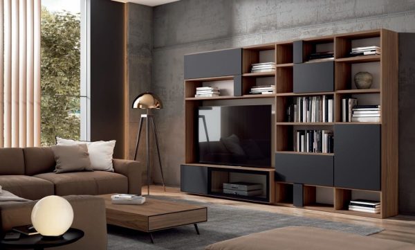 Mueble de salón y comedor modelo loft43 disponible en Mobles Álvarez Terrassa