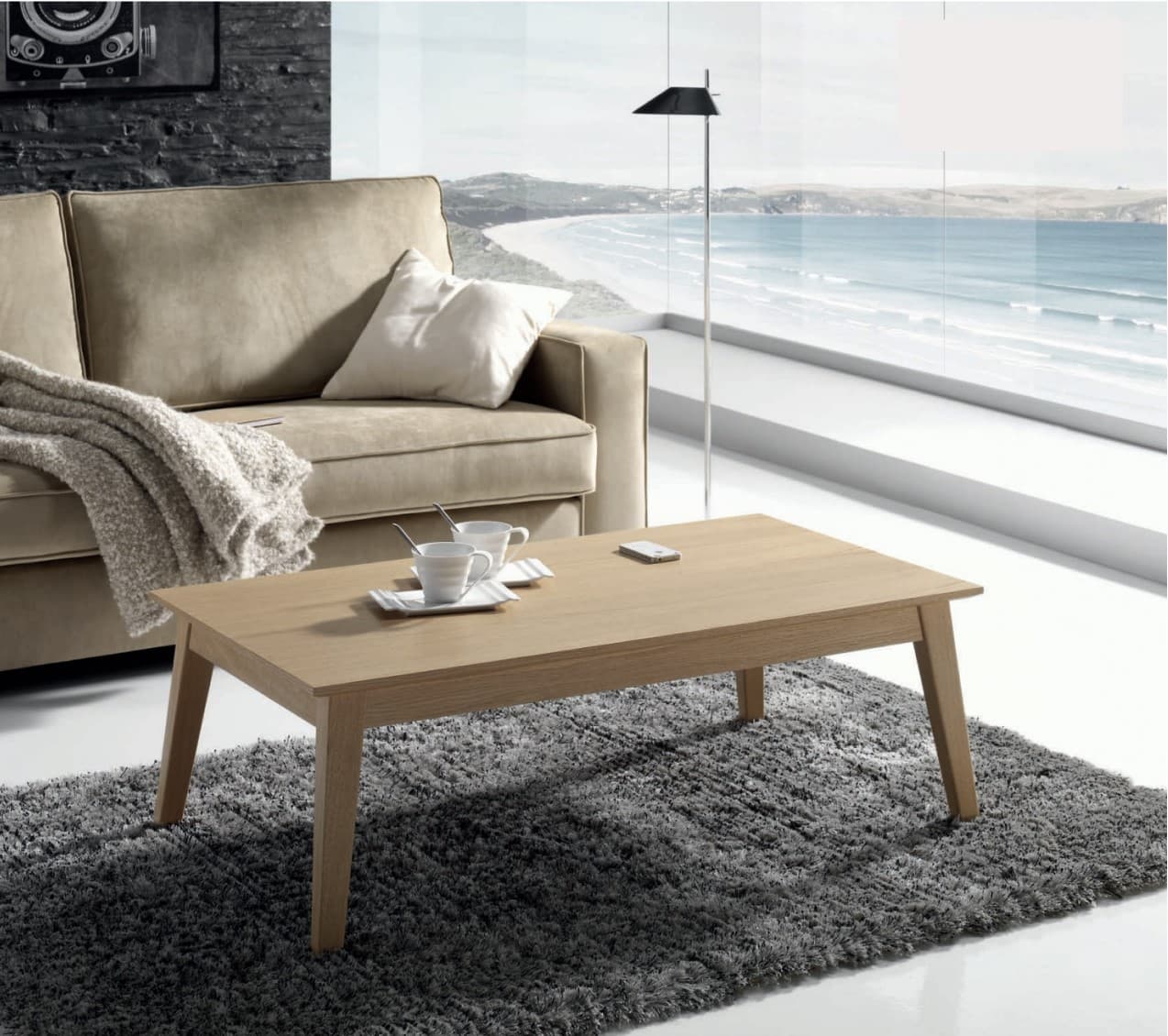 Mesa centro elevable Nordic