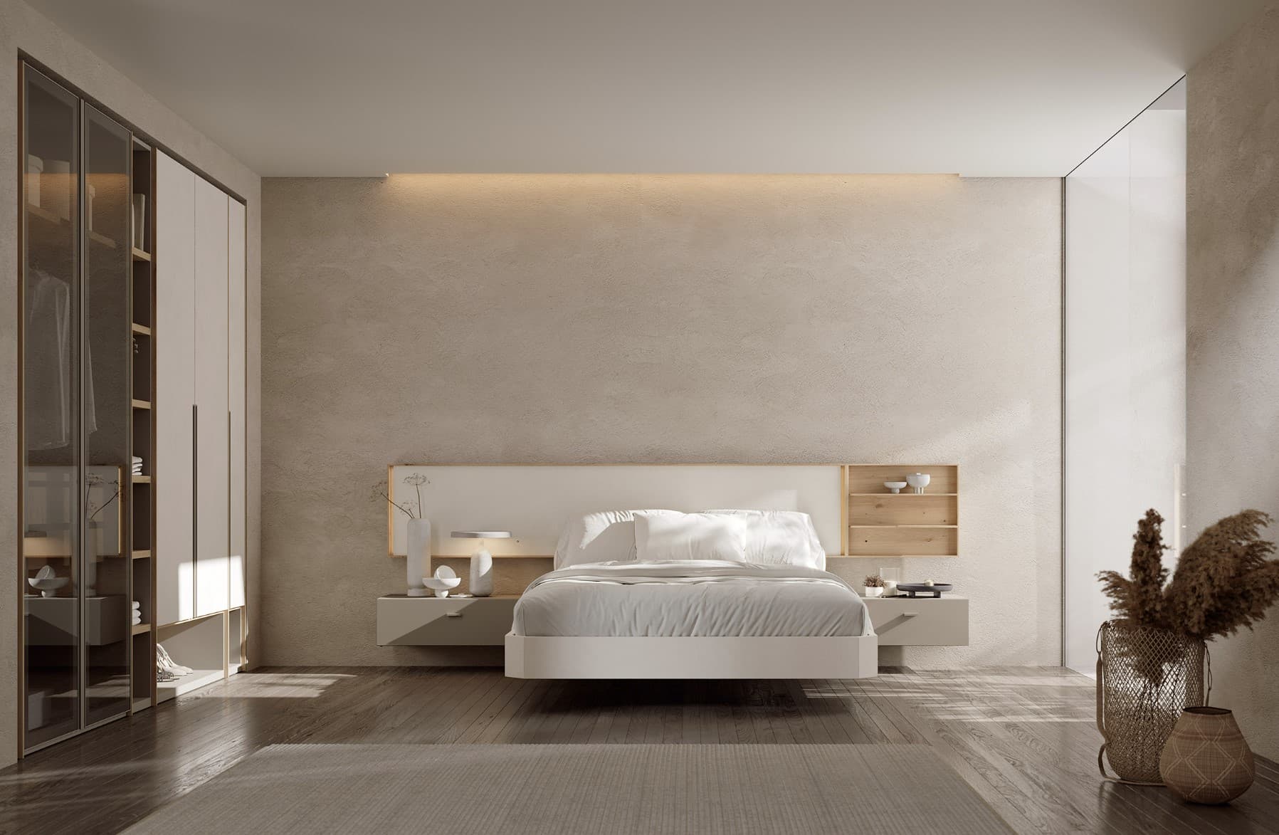 Dormitorio de matrimonio completo Persia colgado