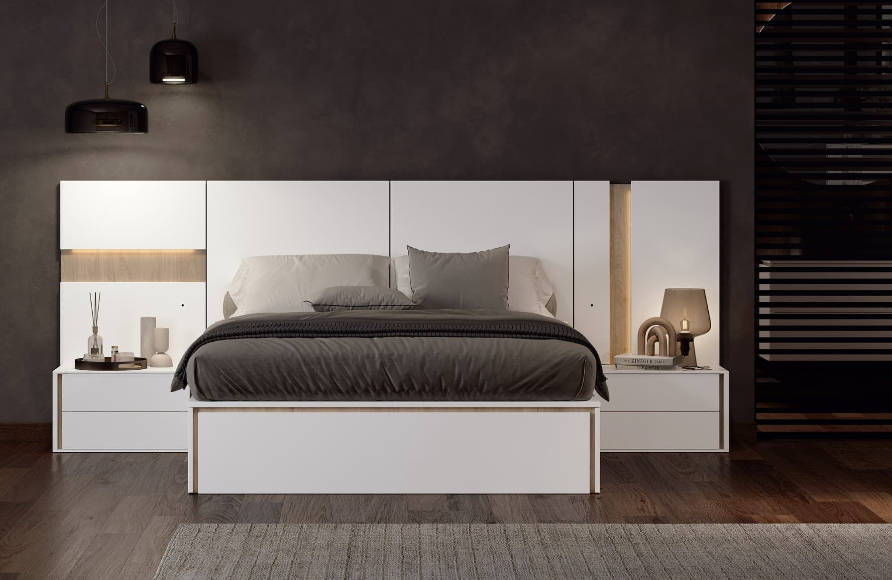 Dormitorio de matrimonio completo Roma