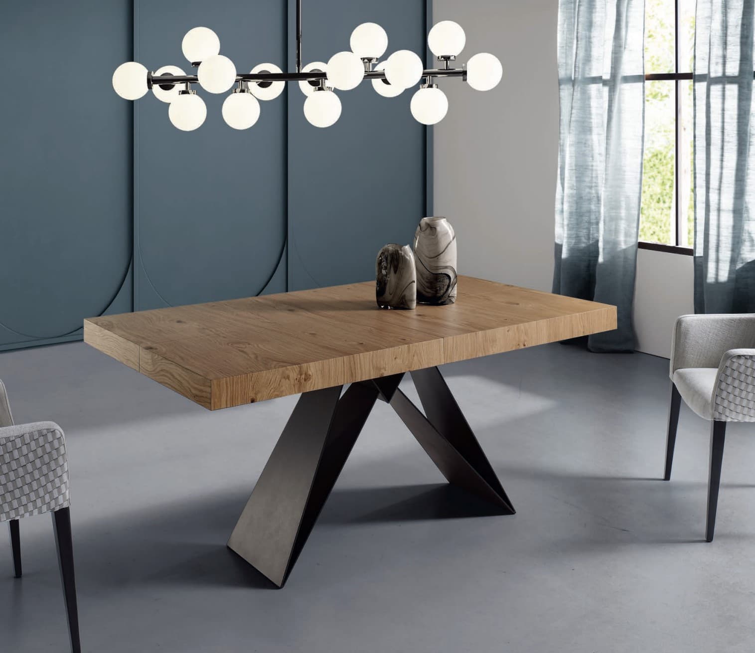 Mesa comedor extensible Stato