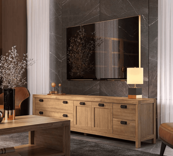 Mesa T.V. de 231 cm Lyon Grupo Seys