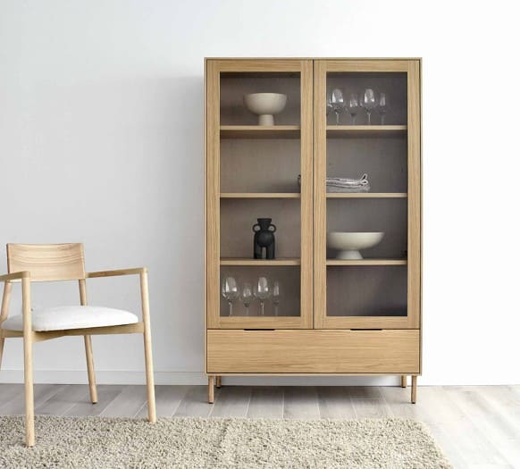 Vitrina Visse 2 puertas