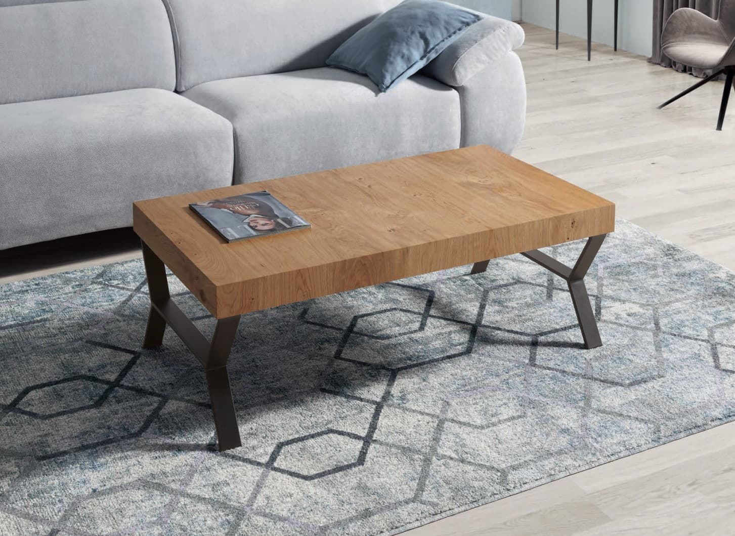 Mesa centro elevable Zen